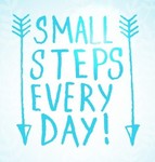 Its little steps that make big changes