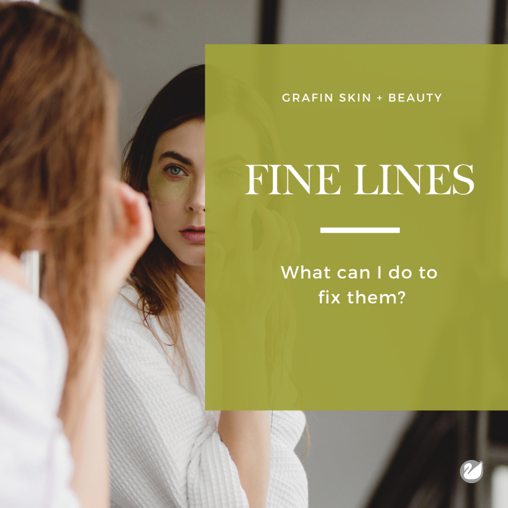 What can I do about these fine lines?
