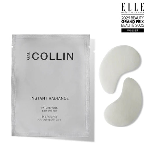 G.M. Collin eye patches with packaging on a white background